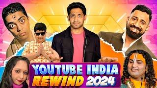 YOUTUBE INDIA REWIND 2024 ft Tirth parsana, Abhinav arora & Rajat dalal