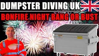 Dumpster Diving uk: The Bonfire Night Treasure Hunt