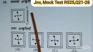 jnv, Mock Test, R525,Q21-28