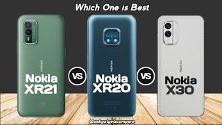 Nokia XR21 Vs Nokia XR20 Vs Nokia X30