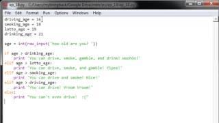 Learn Python Programming Tutorial 18 | Else If