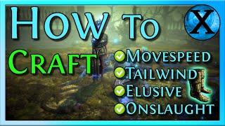 Path of Exile ANYONE Can Craft Tailwind/Elusive/Onsl Boots & More