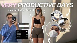 *VERY* PRODUCTIVE DAYS IN MY LIFE: life as a dentistry student