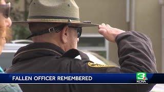 City of Davis lines streets for Officer Corona’s memorial service