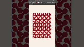 Let's create an interlocking shape pattern design in Illustrator | Adobe Illustrator tutorials