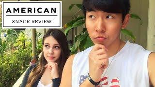 AMWF Couple Reviews | American Snack Food | AKA 국제커플 미국 월마트 과자 리뷰!