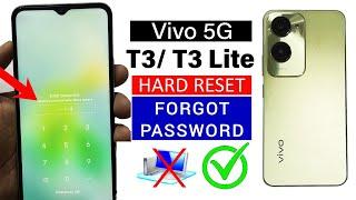 Screen Unlock or Hard Reset ' Vivo T3/ T3 Lite 5G ' with Easy Trick