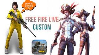 Free fire live gameplay custom room PANKAJ GAMING 7