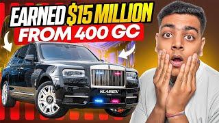 I Spent 400 GC On Opening Rare Car Crates | Earned $15 Million 