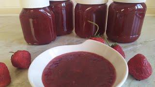 ГУСТОЙ КЛУБНИЧНЫЙ ДЖЕМ, ЛЕГКО И ПРОСТО,  #клубничныйджем #клубника/ ԵԼԱԿԻ ՋԵՄ/STRAWBERRY JEM