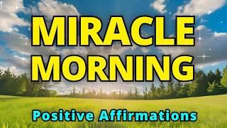 Gratitude Affirmations Miracle Morning | Best Powerful Affirmations | Positive Morning Affirmations