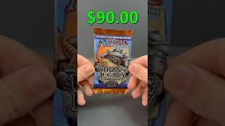 Opening an Urza's Legacy Booster Pack from 1999 #mtg #magicthegathering