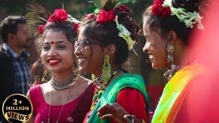 SAHIBGANJ COLLEGE NEW SOHRAI VIDEO CELEBRATION 2022 || NEW SANTHALI SOHRAY VIDEO SONG IN SBG ||