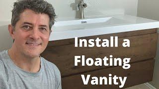 Install a Floating Vanity