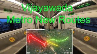 Vijayawada Metro Routes and Stations | #andhra #updates