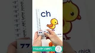 CVC Phonics: Letter Sounds & Digraphs - Book 2