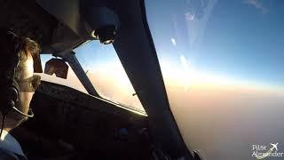 Pilot Alexander Timelapse Sunrise Landing Ahmedabad 4k