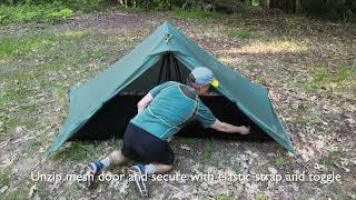 Tarptent Dipole 1 DW Setup