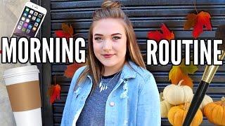 Fall Morning Routine 2016 | Cicily Boone