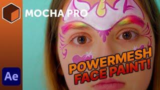 Boris FX Mocha Pro: Add Face Paint with PowerMesh and the Insert Module