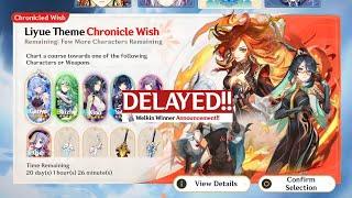 NEW UPDATE!! Chronicle Wish Got Delayed In 5.3? Rerun Xianyun, Shenhe, Wriothesley - Genshin Impact