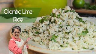 Cilantro Lime Rice! This Dish will save your day. ️