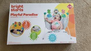 Product Review P0147 - Playful Paradise Vibration Bouncer (Bright Starts)