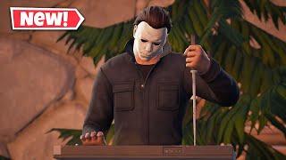 New MICHAEL MYERS Skin in Fortnite | Gameplay & Review