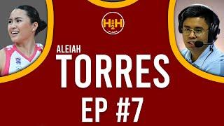 CREAMLINE'S one and only ROOKIE. Aleiah Torres is the chosen one | H2H Episode 7