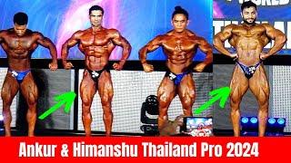 Ankur Sharma Dead CentreThailand Pro 2024 Live Himansu Sharma Bodybuilding