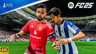 FC 25 - Manchester United Vs Real Sociedad| Europa League 24/25 | PS5™ [4K60]