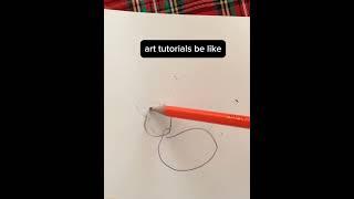 Art tutorials be like: #art #shorts #drawing