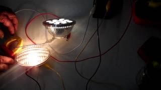 PAR 12 Watt LED vs 36 Watt Halogen