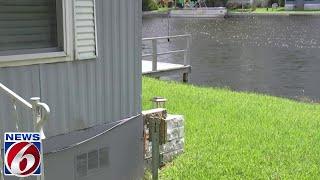 Casselberry community pushes for sea wall as Lake Kathryn erodes backyards