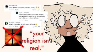 let’s talk about the DISRESPECT of RELIGION online… | (ART COMMENTARY/RANT)