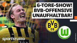 Borussia Dortmund – VfL Wolfsburg Highlights | Bundesliga, 31. Spieltag Saison 2022/23 | sportstudio