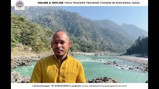 Rishikesh Yoga Teacher Training - 200 Hours & 300 Hours -2022