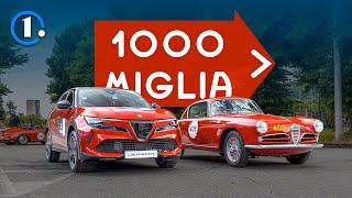 Ich fuhr die 1000 Miglia mit dem neuen Alfa Romeo Junior