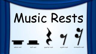 Music Rests | Rests | Green Bean's Music