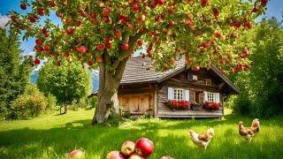 Switzerland Countryside LifeWalking in A Fruits paradiseAltnau , Thurgau SWITZERLAND