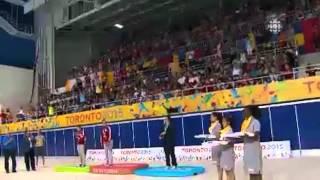 TORONTO 2015 Pan Am Games - Women's 200m Backstroke - Medals Victory Ceremony - Full Event HD