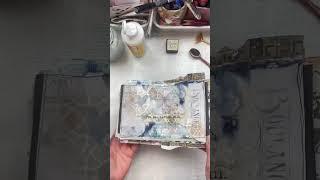Quick mixed media art journal page #shanoukiart #mixedmedia #artjournal