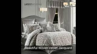 Luxury Jacquard 4 Piece Comforter Sets at Latst Bedding