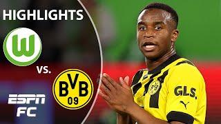 VfL Wolfsburg vs. Borussia Dortmund | Bundesliga Highlights | ESPN FC
