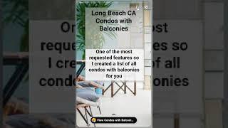 Long Beach CA Condos with Balconies (#shorts) by Jay Valento