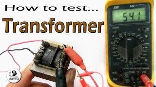 How to test a Transformer using digital multimeter