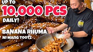 WORLDWIDE FAMOUS BANANA RHUMA | STREET FOOD MANILA | MANG TOOTZ