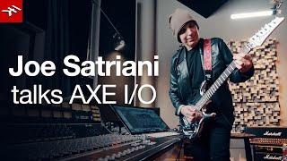 Joe Satriani talks AXE I/O and AmpliTube for recording guitar