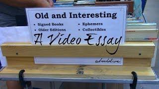 Old and Interesting: A Video Essay | abookolive