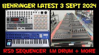 Latest Behringer News 3 September 2024